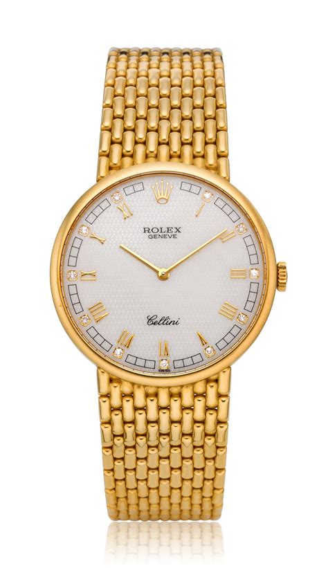 rolex cellini gold ebay|Rolex cellini 18k gold watch.